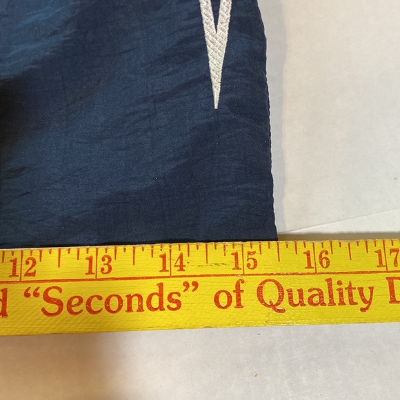 REEBOK MEN’S NAVY BLUE DRAWSTRING SWIM TRUNKS XXL GUC - Picture 11 of 13